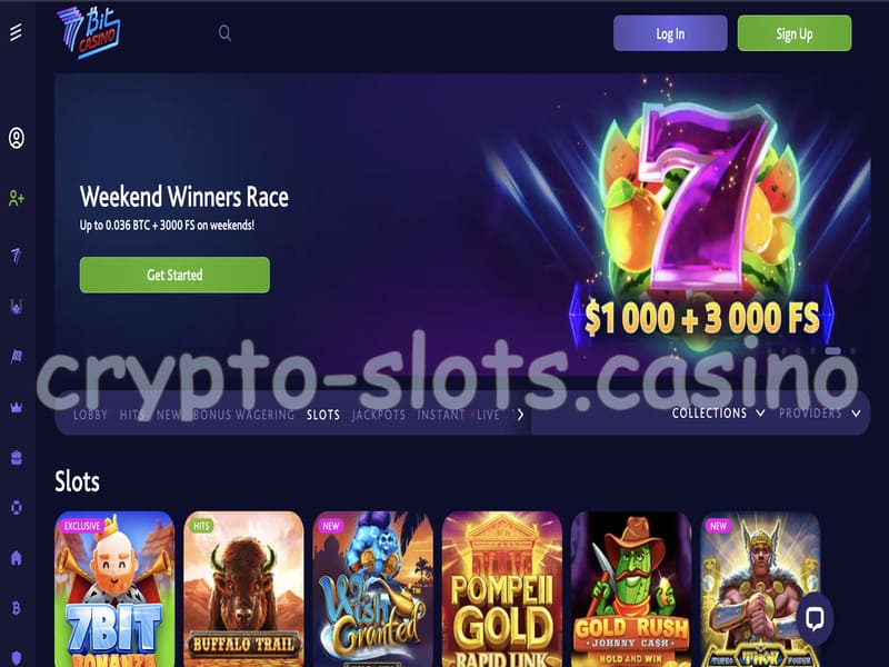 7bitcasino: Play Bitcoin Slots and Crypto Casino Games